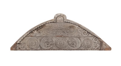 Lot 89 - Carved Hardwood Architectural Arch