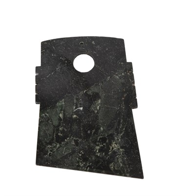 Lot 107 - A Chinese Archaistic Jade Blade