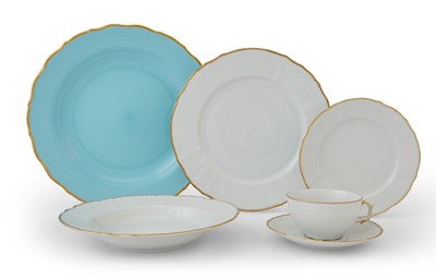 Lot 249 - Anna Weatherley Gilt Decorated Porcelain Dinner Service