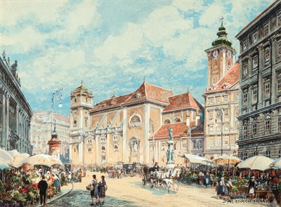 Lot 19 - Friedrich Frank Austrian, 1871-1945 Freyung,...