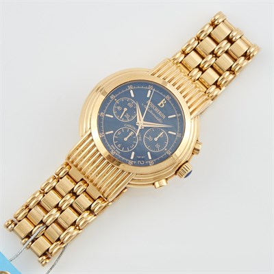 Lot 51 - Mans Gold and Stone Bracelet Watch, 31 Jewels,...