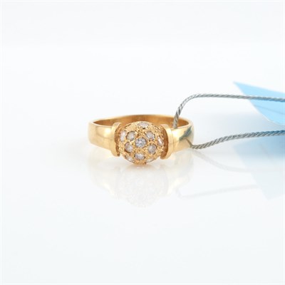 Lot 130 - Gold and Stone Ring, 14K 2 dwt. all