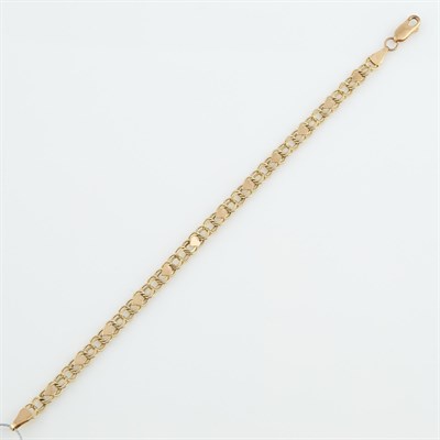 Lot 151 - Gold Flexible Bracelet, 14K 4 dwt.