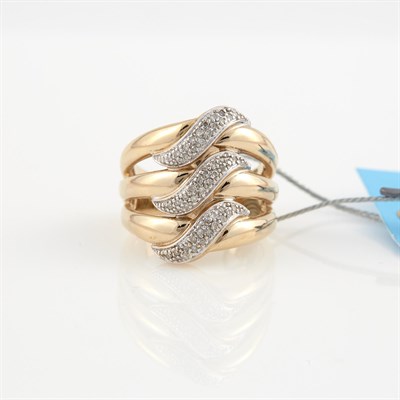 Lot 217 - Diamond Ring, 14K 3 dwt.