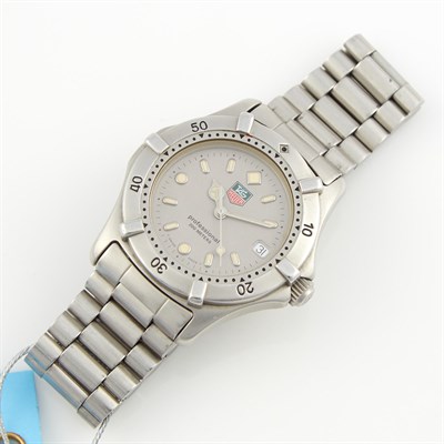 Lot 232 - Ladys Metal Bracelet Watch, Tag Heuer