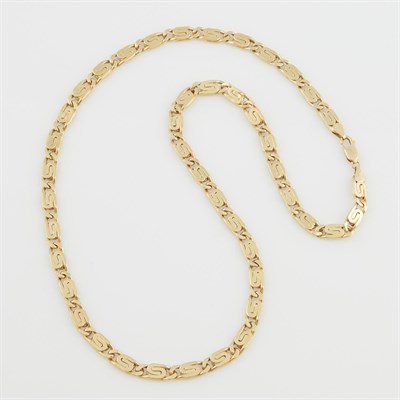 Lot 249 - Gold Neck Chain, 18K 52 dwt.