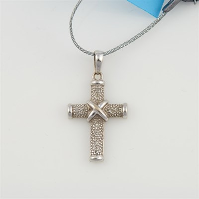 Lot 266 - Diamond Pendant, 14K 1 dwt.