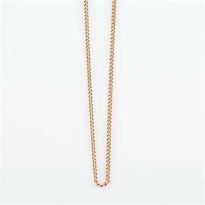 Lot 483 - Gold Neck Chain, 10K 2 dwt.