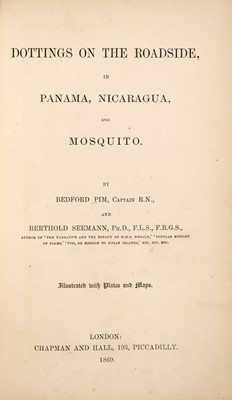 Lot 28 - (CENTRAL AMERICA)
Two works on Central America and the proposed Nicaraguan Canal.