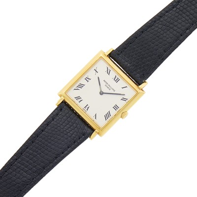 Lot 252 - Patek Philippe Gold 'Gondolo Collection' Wristwatch, Ref. 3522