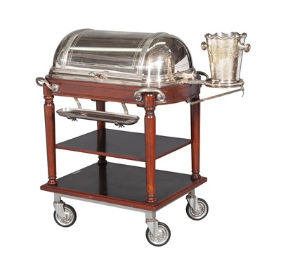 Lot 209 - Silver Plated Roast Trolly