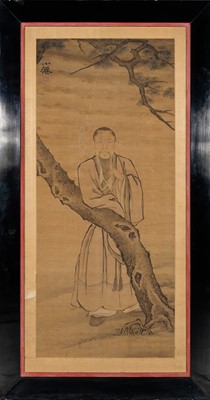 Lot 578 - A Rare Japanese School Painting