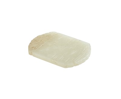 Lot 40 - A Chinese White Jade Pendant
