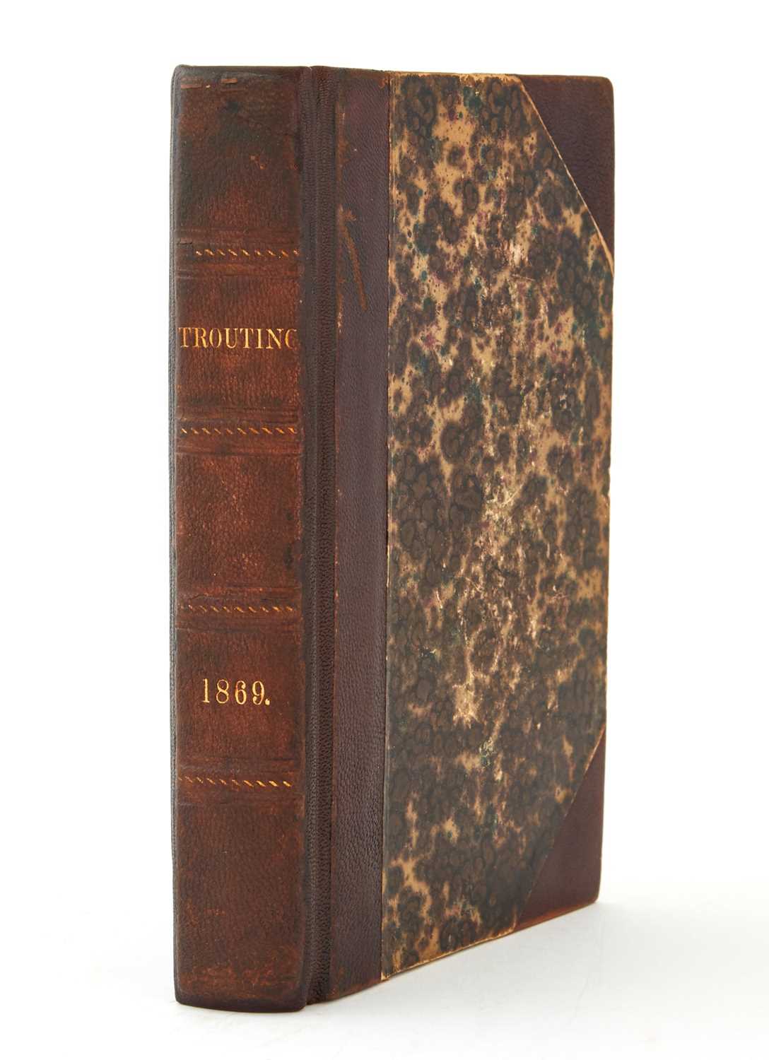 Lot 136 - [ANGLING-MANUSCRIPT]
MARRIOTT, BENJAMIN. Trouting Along a Tributary of the Lehigh.