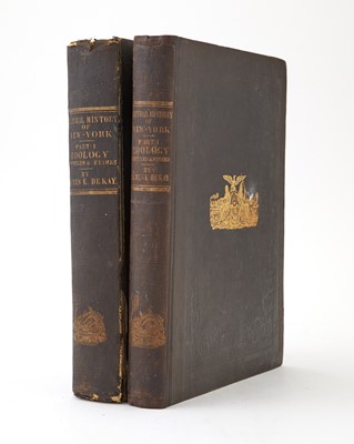 Lot 116 - [COLOR PLATE]
DE KAY, JAMES. Zoology of New-York of the New-York Fauna. Part III. Reptiles and Amphibia and Part IV. Fishes.