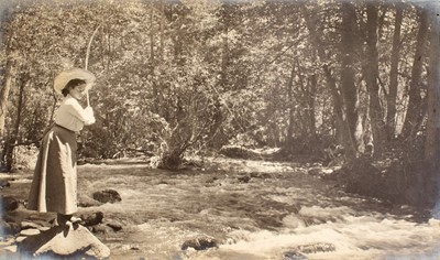 Lot 86 - [HUNTING AND FISHING]
An interesting miscellany of photographs from the collection of Arnold "Jake" Johnson.
