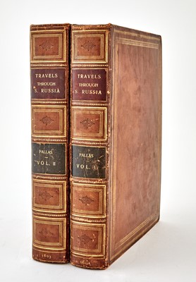 Lot 63 - [RUSSIA - COLOR PLATE]
PALLAS, PETER SIMON. Travels through the Southern Provinces of the Russian Empire...