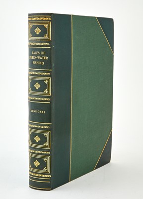 Lot 120 - [ANGLING]
GREY, ZANE. Tales of Fresh-Water Fishing.