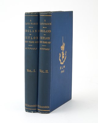Lot 219 - Mitford's Land March to Ceylon