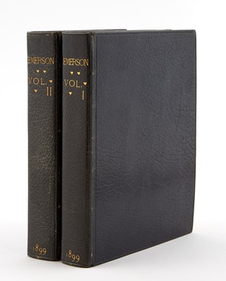 Lot 158 - EMERSON, [RALPH WALDO]. The Essays of Emerson.