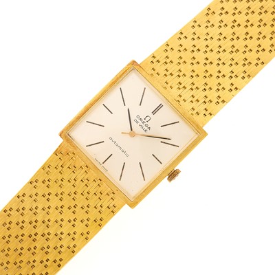 Lot 1076 - Omega Gold 'De Ville' Wristwatch
