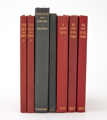 Lot 123 - [ANGLING]
GRISWOLD, FRANK GRAY. A group of seven books.
