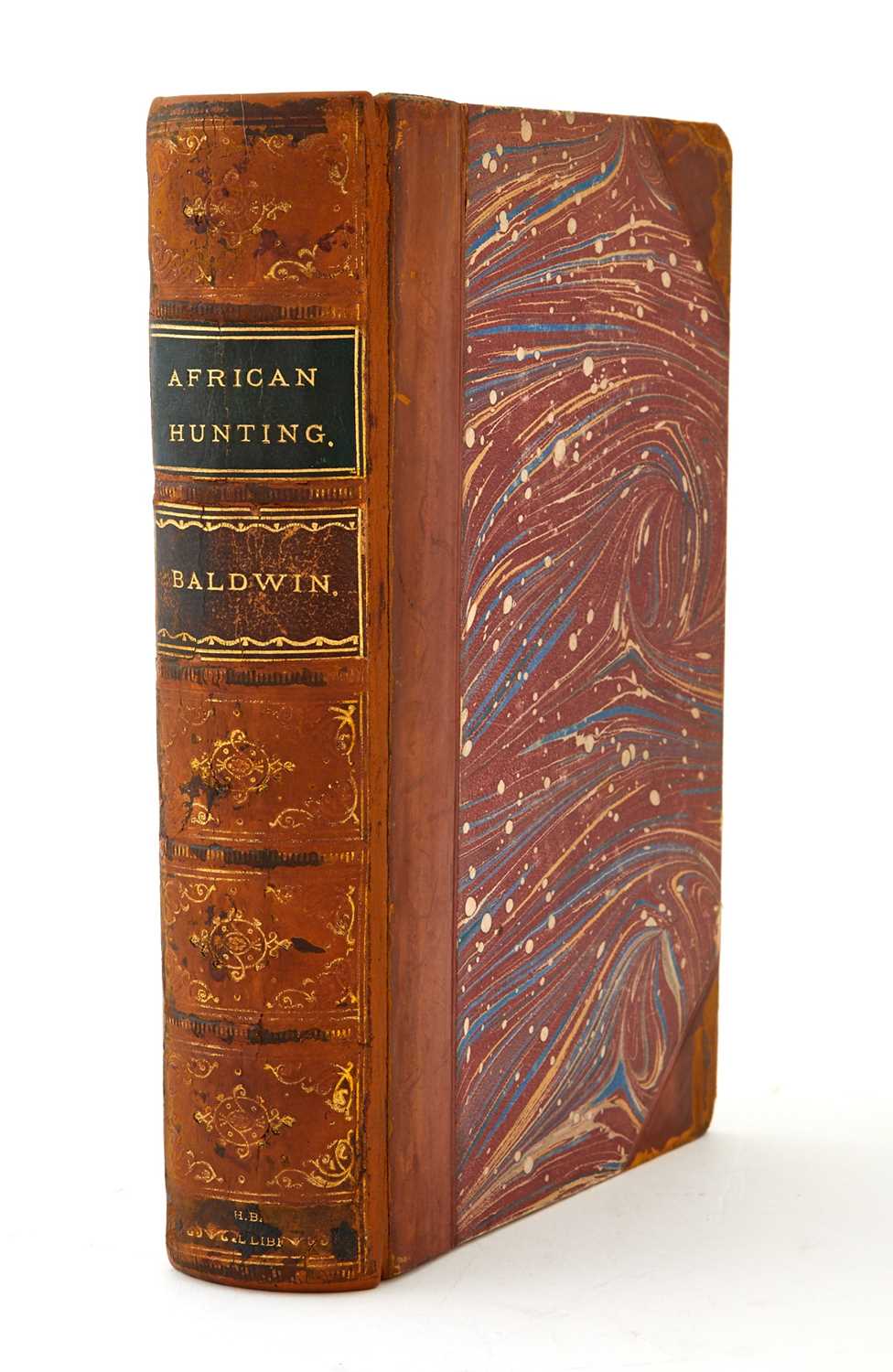 Lot 69 - [HUNTING - AFRICA]
BALDWIN, WILLIAM CHARLES. African Hunting. From Natal to the Zambesi including Lake Ngami, The Kalahari Desert &c. From 1852 to 1860.