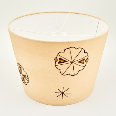 Lot 634 - Isabelle Sicart Enameled Stoneware "Fogo" Table Lamp