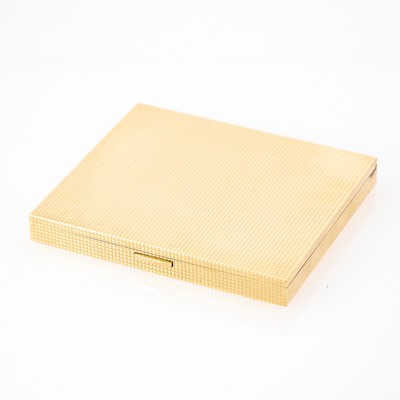 Lot 1277 - Gold Cigarette Case