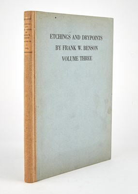 Lot 68 - [BENSON, FRANK]
PAFF, ADAM E.M. Etchings and Drypoints by Frank W. Benson.