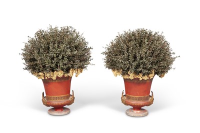 Lot 165 - Pair of  Tôle-Peinte Jardinières