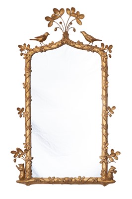 Lot 1062 - Gilt Composition Mirror