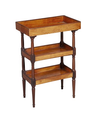 Lot 149 - Three-Tier Walnut Etagere