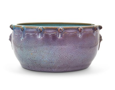 Lot 331 - A Chinese Jun-Type Drum-Form Bowl
