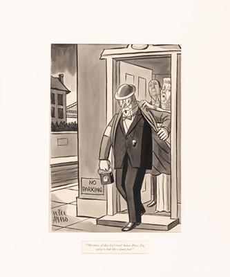 Lot 327 - Original World War II Peter Arno drawing for The New Yorker