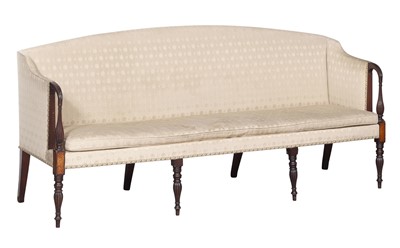 Lot 1039 - Federal  Inlaid Mahogany Sofa