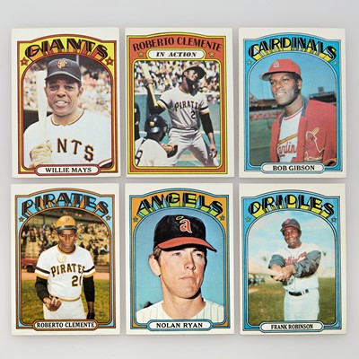 Lot 1027 - Baseball 1972 Topps Set