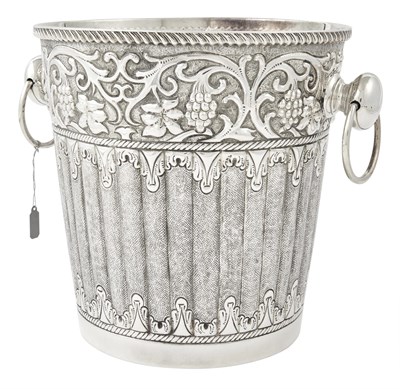 Lot 1038 - Irish Sterling Silver Wine Cooler