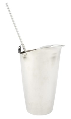 Lot 1043 - Tiffany & Co. Sterling Silver Martini Pitcher and Stirrer
