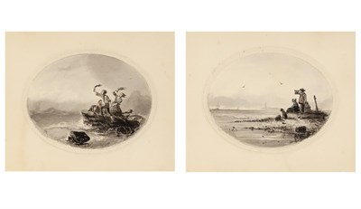 Lot 1041 - Albertus van Beest Dutch,1820-1860 Five...