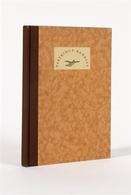 Lot 30 - CLAFLIN, WM. H., Jr. Partridge Rambles, in...