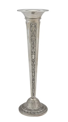 Lot 269 - Webster Sterling Silver Trumpet Vase