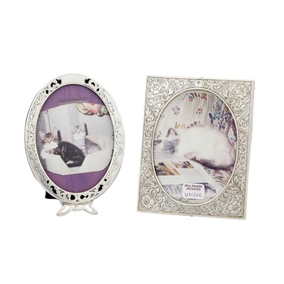 Lot 195 - Two American Sterling Silver Picture Frames