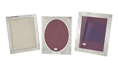 Lot 193 - Three American Sterling Silver Picture Frames
