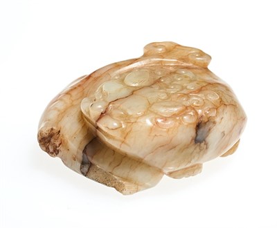 Lot 56 - A Chinese Carved Jade Fu Lion
