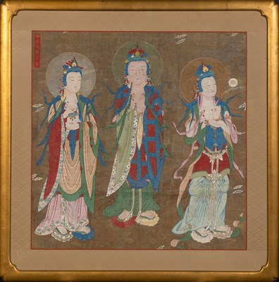 Lot 134 - A Chinese School Buddhist Painting