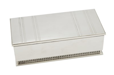 Lot 124 - Asprey Sterling Silver Table Jewelry Box