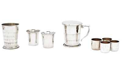 Lot 1024 - Group of Cased American Sterling Silver Barware