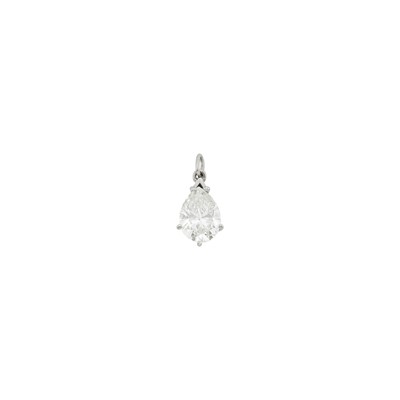 Lot 151 - Platinum and Diamond Pendant