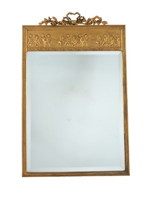 Lot 259 - Louis XVI Style Gilt Metal Dressing Mirror